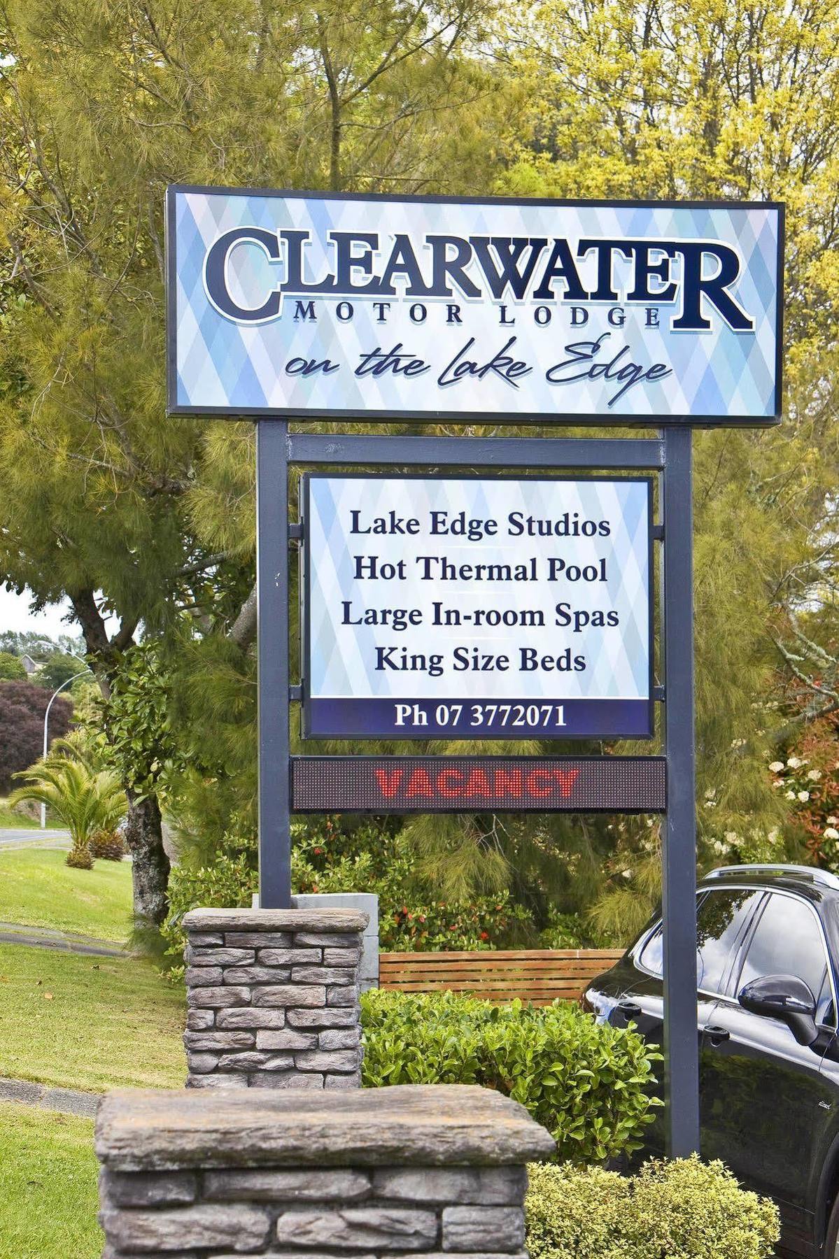Clearwater Motor Lodge Taupo Exteriér fotografie
